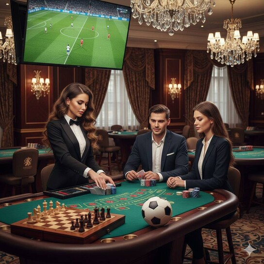 棋牌游戏概念图